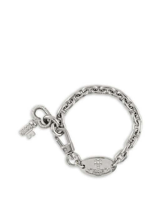 Vivienne Westwood Metallic Ovidia Bracelet