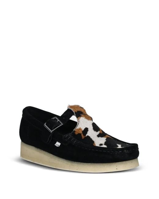 Clarks Black Leather Loafers