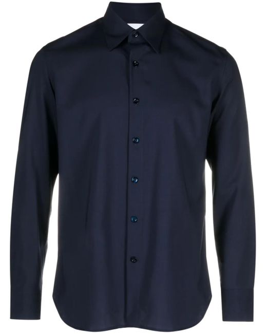 PT Torino Hemd Mit Klassischem Kragen in Blue für Herren