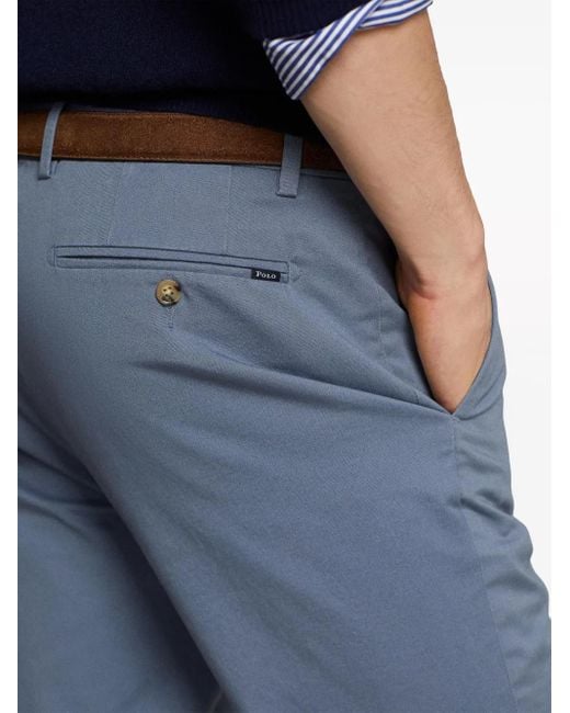 Polo Ralph Lauren Blue Stretch Trousers for men