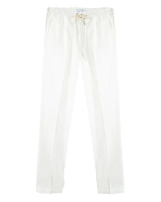 Pantalones con cordones Maison Labiche de hombre de color White