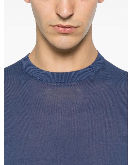 VELA SHOP Blue Short-Sleeve T-Shirt for men