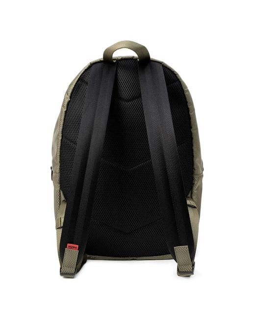 HUGO Green Textured Backpack for men