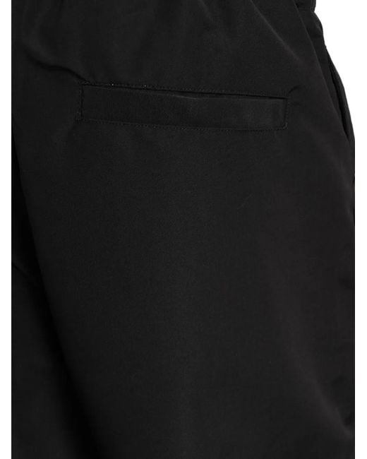 Peacemaker Oamc Black Belted Zip-Pocket Shorts for men