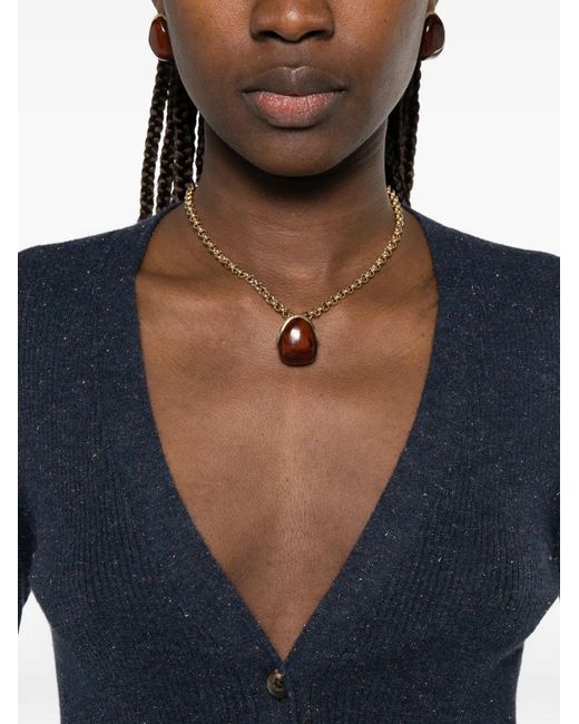 Brunello Cucinelli Blue Wool Cardigan