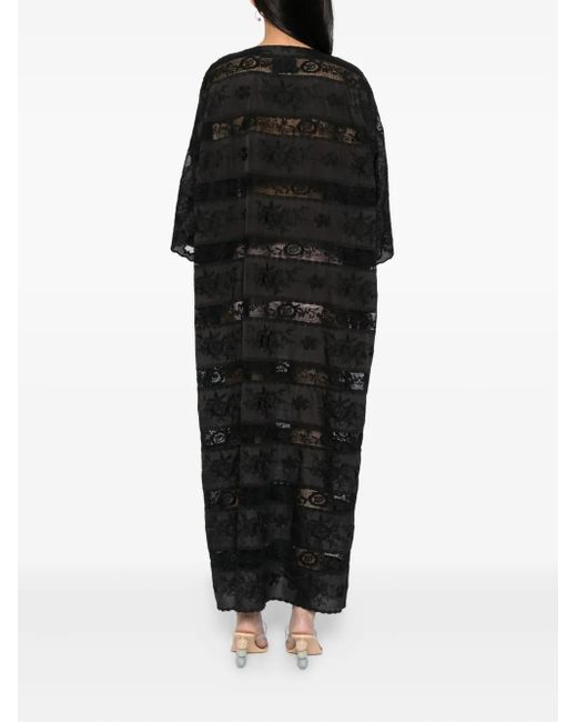 Bambah Black Lotis Maxi Dress
