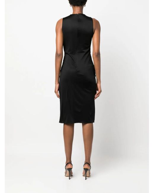 Versace Black Jersey Dress