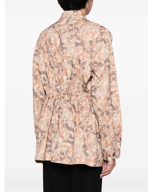 The Upside Natural Camouflage-print Organic Cotton Jacket