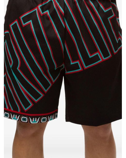 Bermudas Nba Grizzlies Mitchell & Ness de hombre de color Black