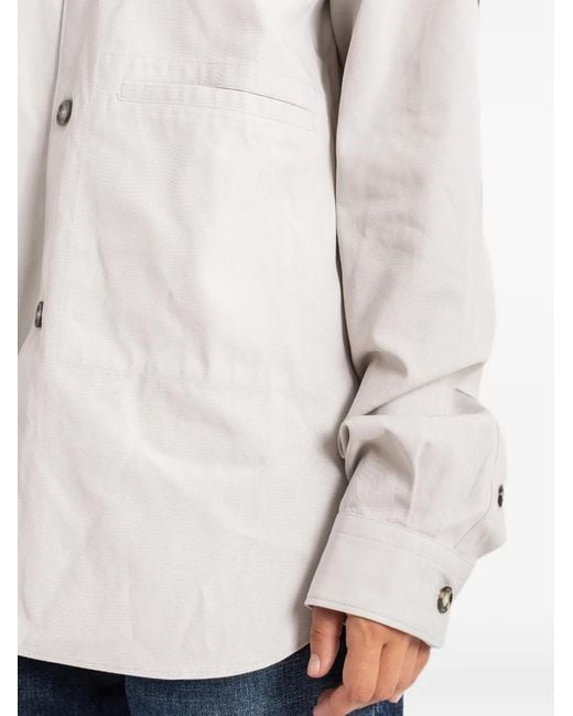 Sofie D'Hoore White Long-Sleeve Shirt