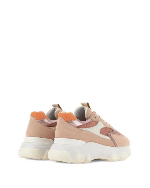 Baskets Hyperactive À Lacets Hogan en coloris Pink