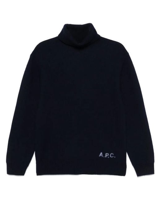 A.P.C. Blue Walter Sweater