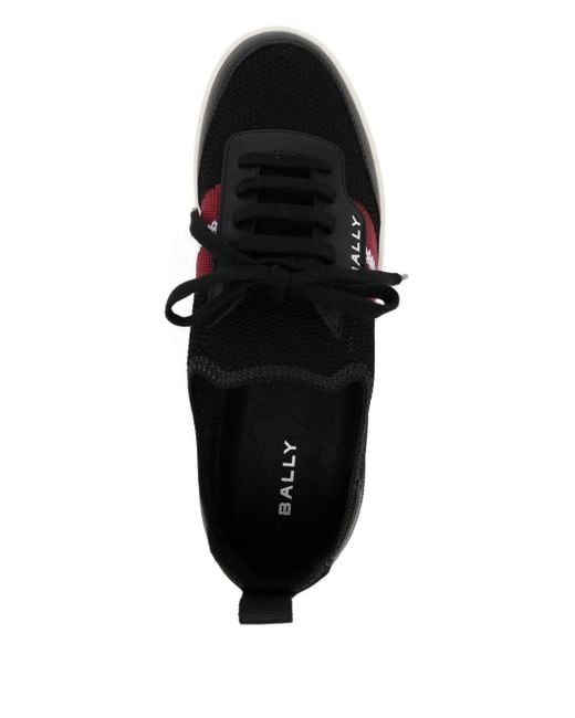 Bally Black Tygor-T Low-Top Trainers for men