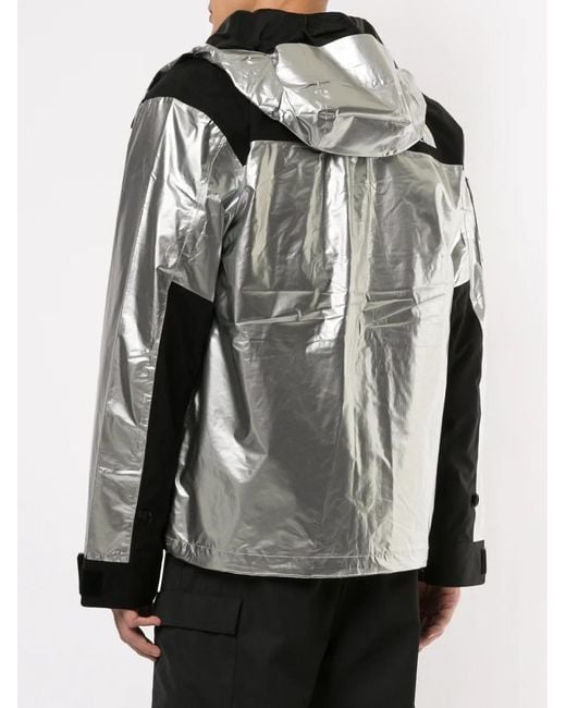 Supreme Black X The North Face Metallic Mountain Parka for men