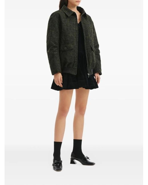 ShuShu/Tong Black Button Pocket Jacket