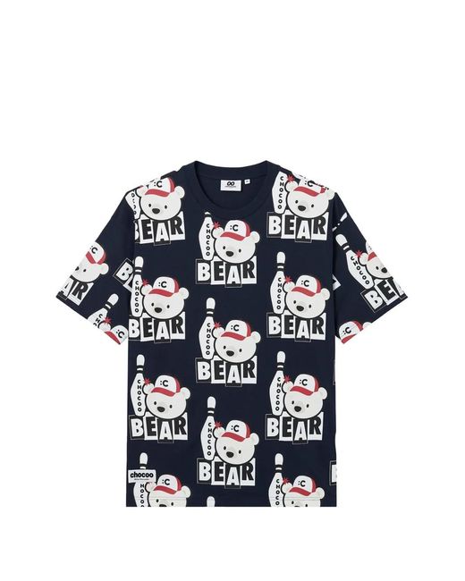 Chocoolate Blue T-Shirt À Imprimé Ours for men
