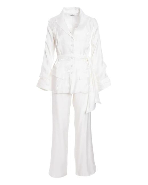 Baruni White Querida Anzug