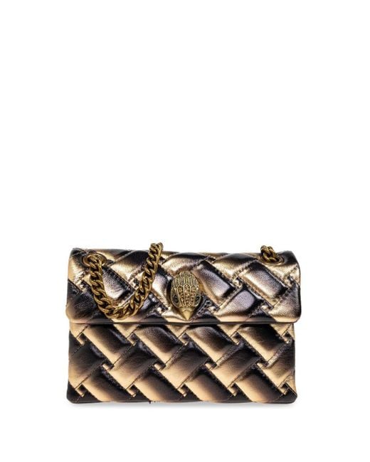 Kurt Geiger Black Mini Kensington Shoulder Bag