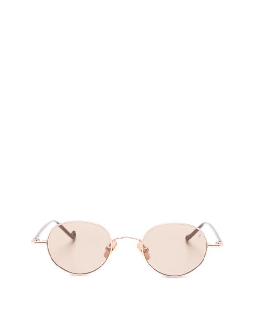 Eyepetizer Pink Chatham Round-Frame Sunglasses