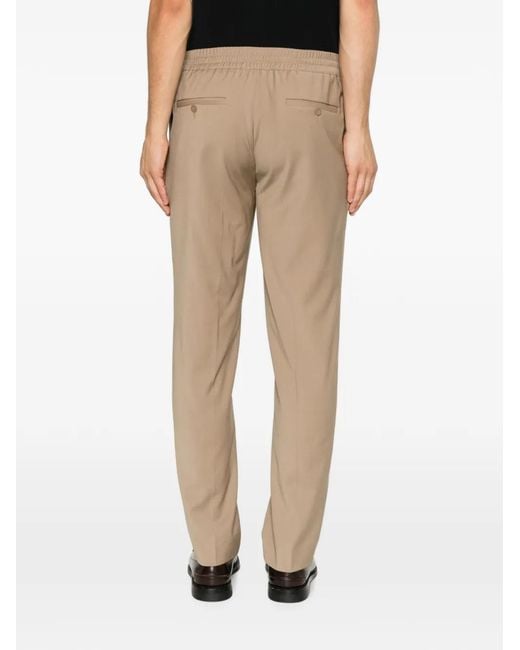 Sandro Natural Elastic-Waistband Trousers for men