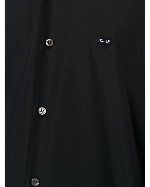 COMME DES GARÇONS PLAY Black Mini Heart Shirt for men