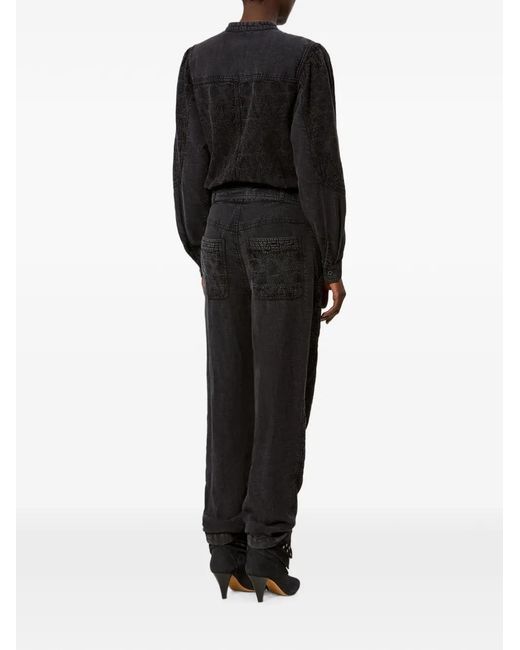 Isabel Marant Black Kellen Jumpsuit