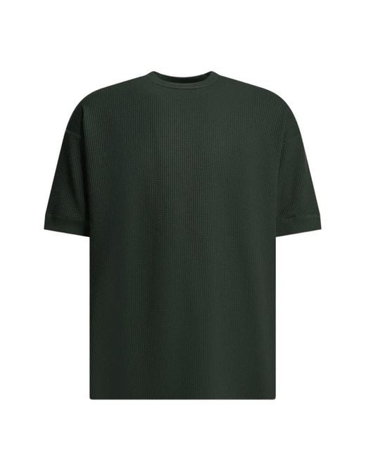 Daiwa Pier39 Green Waffle-Knit Short-Sleeve T-Shirt for men