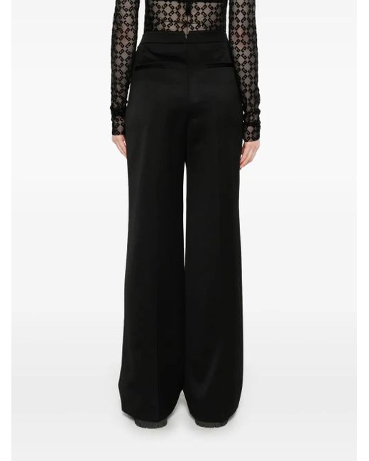 Givenchy Black Wide-Leg Trousers