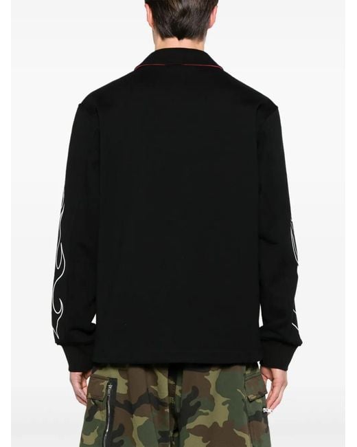 Givenchy Black Reversible Jersey Shirt Jacket for men