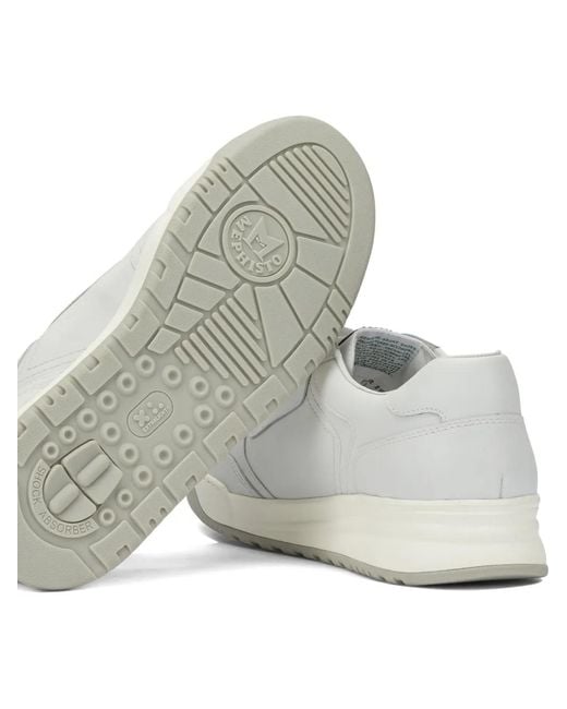 Mephisto White Norwin Logo- Detail Sneakers for men