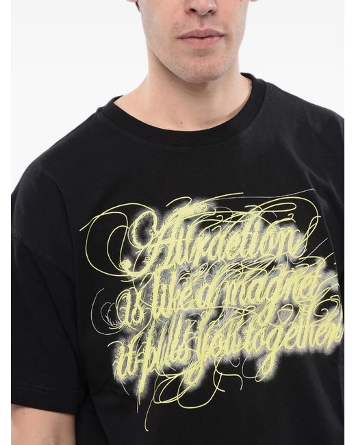 DIESEL Black Logo-Print T-Shirt