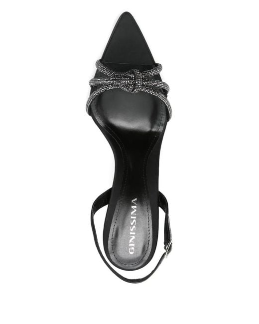 Ginissima Metallic 95Mm Daisy Sandals