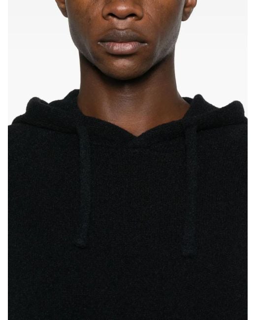 C P Company Black Lens-Detail Hoodie for men