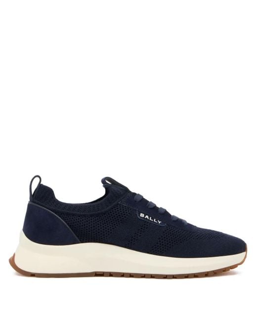 Bally Blue Outline Sneakers for men