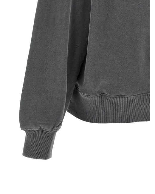 Carhartt Gray Nelson Garment-Dyed Sweatshirt