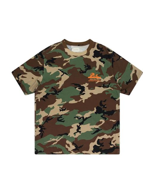 Aimé Leon Dore Green Unisphere T-Shirt for men