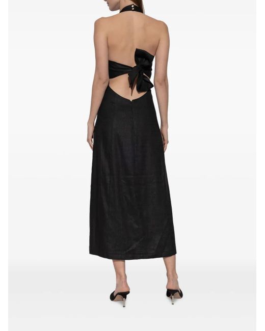 Cult Gaia Black Lianna Midi Dress