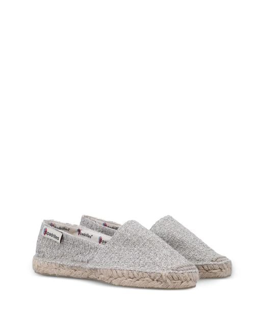 Espadrilles White Alpargata Glitter-Mesh