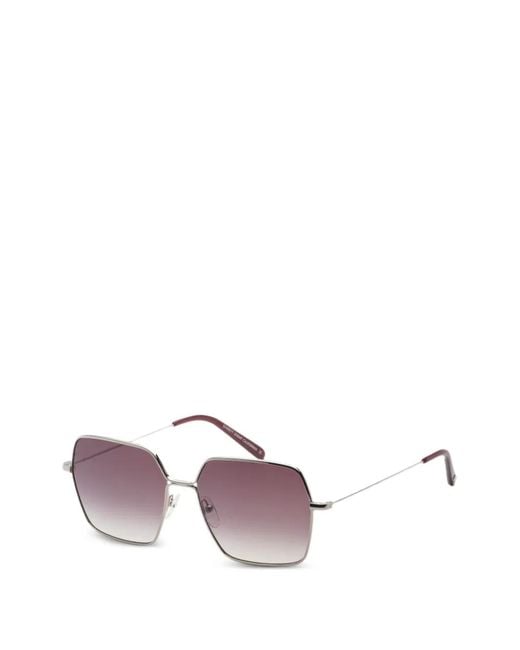Garrett Leight Pink Meadow Square-Frame Sunglasses
