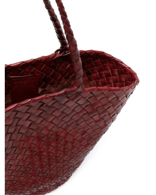 Dragon Diffusion Egola Woven Tote Bag in Red | Lyst UK