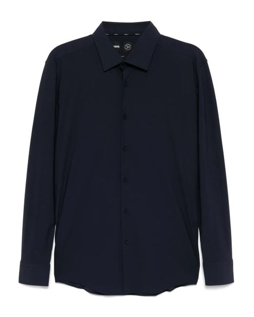 メンズ Boss クラシック シャツ Blue