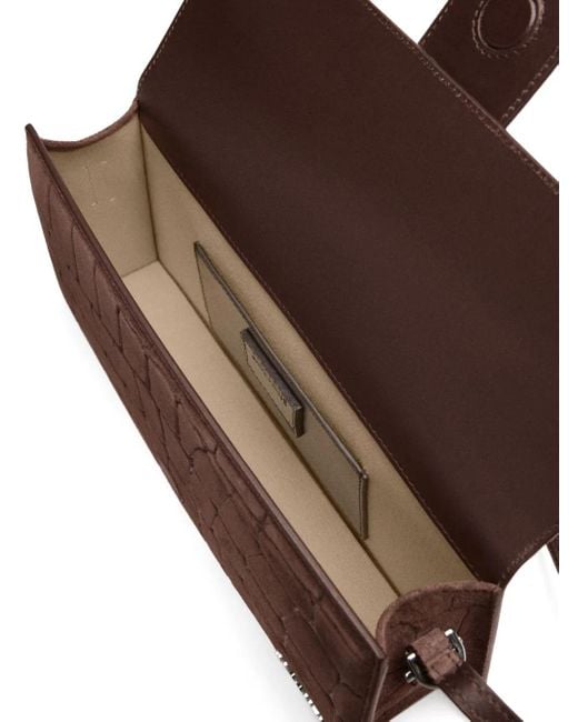 Jacquemus Brown Le Bambino Long Schultertasche
