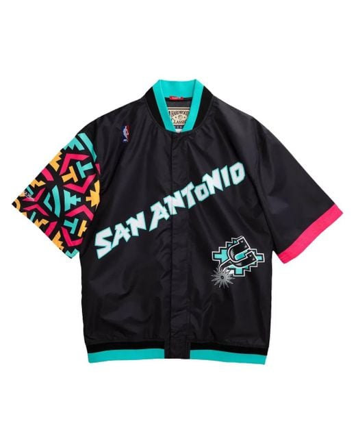メンズ Mitchell & Ness Nba オーセンティック "spurs 95" ジャケット Blue