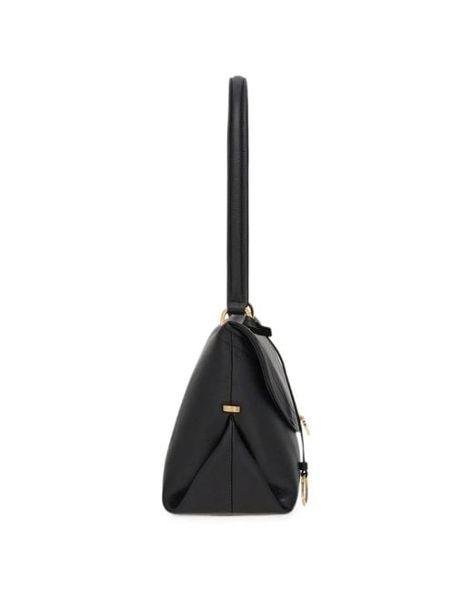 Ferragamo Black Gancini Handbag (M)