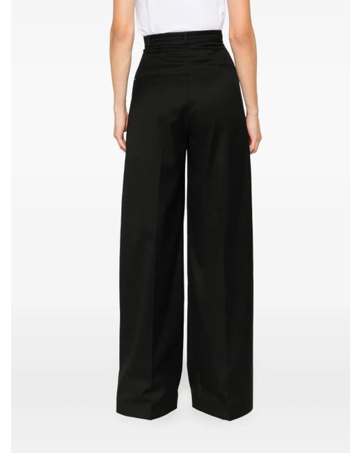 Nissa Black Belted Trousers