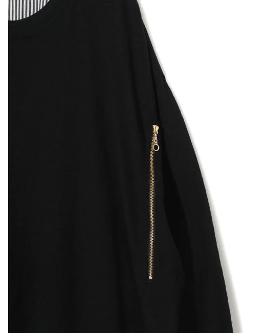 メンズ Undercover ジップポケット スウェットシャツ Black