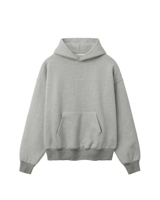 Fear Of God Gray Signature Classic Hoodie for men