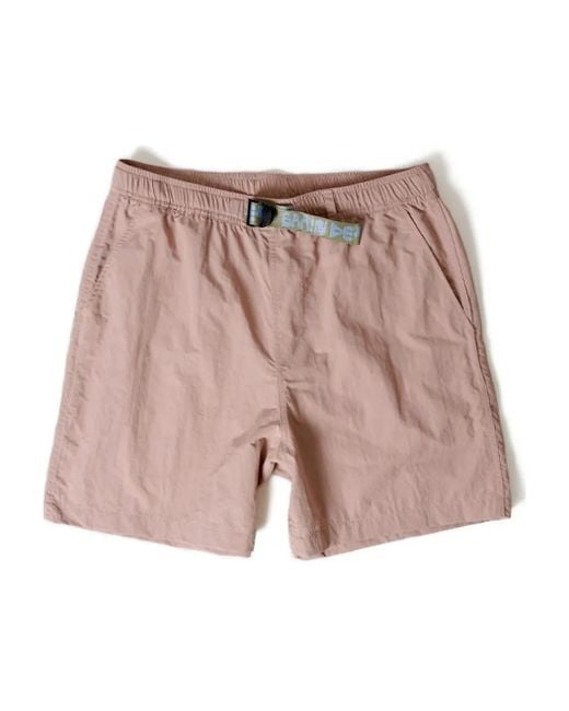 Bermudas de corte recto Brain Dead de hombre de color Pink