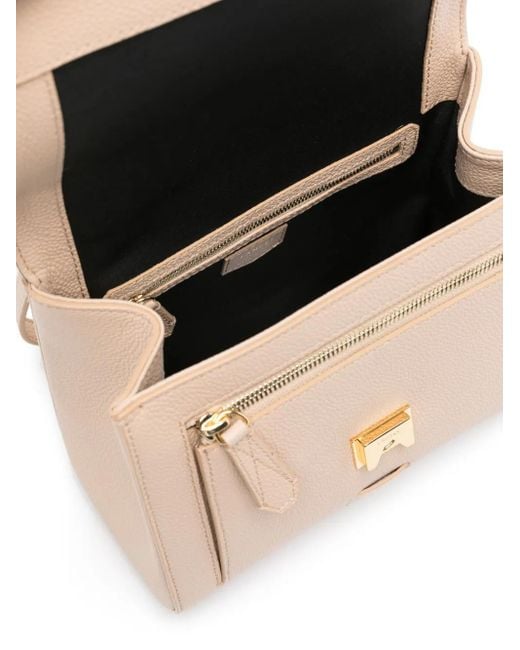 Lancel Natural Ninon Leather Shoulder Bag