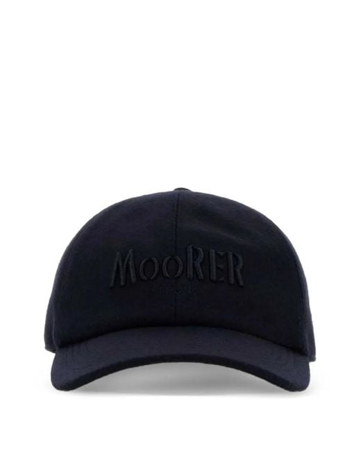 Moorer Blue Logo Baseball Cap for men